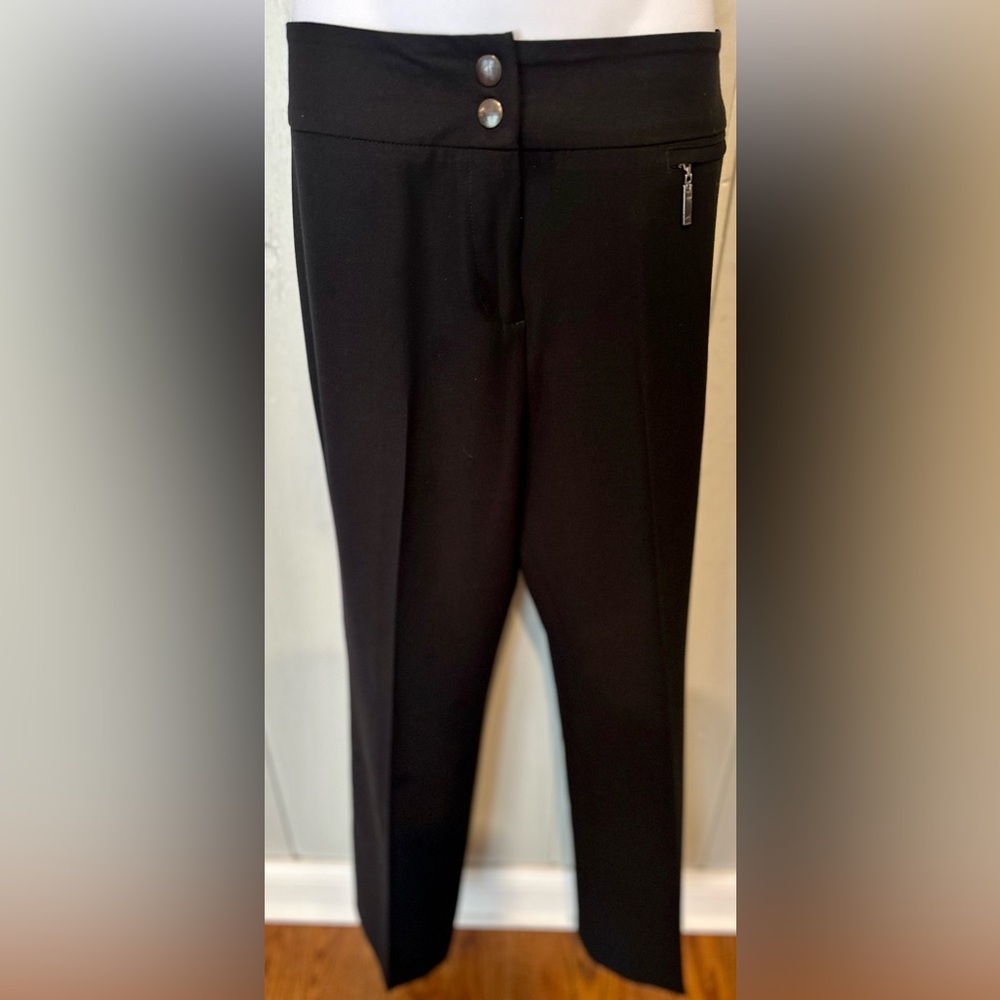 Kate Hill Black Straight Leg Pants - FINAL PRICE